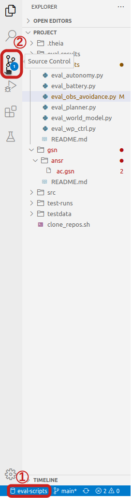 CAID Eval Scripts Git Repository Selected