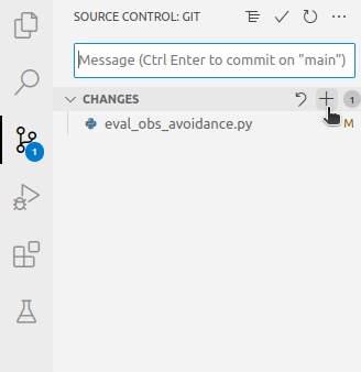 CAID Modify Eval Obs Avoidance Py File Stage All Changes